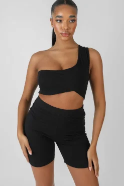 Public Desire Asymmetric Bralet Black Store