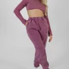 Public Desire Athleisure High Neck Underbust Top Purple Sale