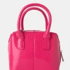 Public Desire Bode Bright Croc Square Top Handle Mini Bag Pink Outlet