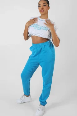 Public Desire Chicago Elasticated Hem Cropped T-Shirt Oatmeal Marl New