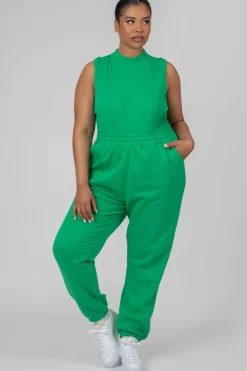 Public Desire Curve High Neck Racer Back Bodysuit Green Store