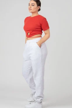 Public Desire Keyhole Wrap Crop Top Red Hot