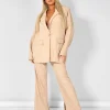 Public Desire Oversized Dad Blazer Sand Online