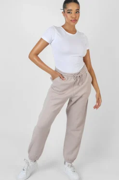 Public Desire Oversized Drawstring Joggers Light Grey New