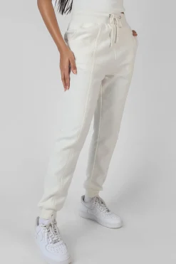 Public Desire Oversized Fit Seam Front 90S Joggers Ecru White Cheap