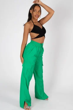 Public Desire 90S Butterfly Slinky Top Black Discount