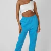 Public Desire 90's Oversized Joggers Ai Blue Sale