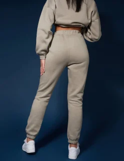 Public Desire 90S Oversized Joggers Khaki Flash Sale