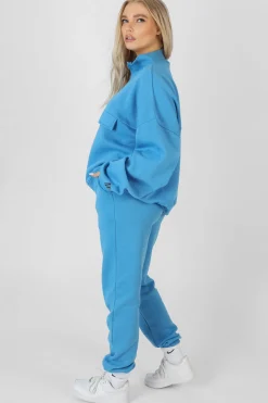 Public Desire 90S Oversized Joggers Blue Best