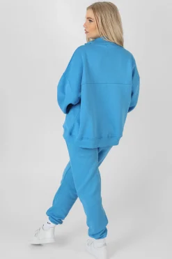 Public Desire 90S Oversized Joggers Blue Best