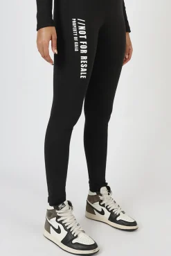 Public Desire Slogan Legging Black Best Sale