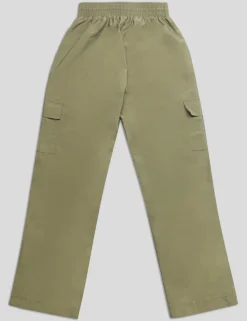 Public Desire Split Hem Cargo Trousers Khaki Store