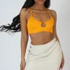 Public Desire Strappy Bralet Mango Best