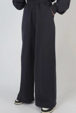 Public Desire Super Wide Leg Joggers Ink Blue Inkblue Hot