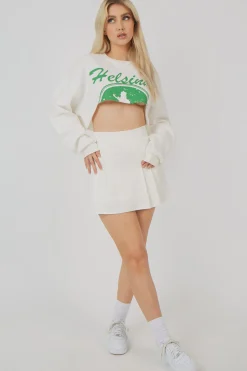 Public Desire Tennis Skirt White Best