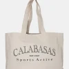 Public Desire The Calabasas Oversized Canvas Tote Bag Off White Shop