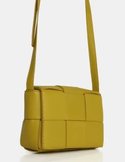 Public Desire The Gianna Mini Crossbody Shoulder Bag Chartreusse Fashion