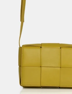 Public Desire The Gianna Mini Crossbody Shoulder Bag Chartreusse Fashion