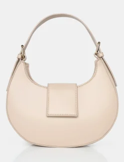 Public Desire The Irie Pu Circular Buckle Strap Grab Bag Stone Cheap