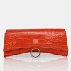 Public Desire The Kemi Arched Crossbody Mini Handbag Orange Cheap