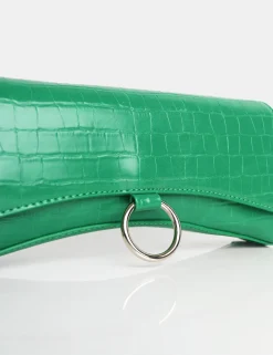Public Desire The Kemi Arched Crossbody Mini Handbag Green Outlet