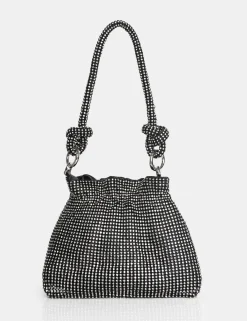 Public Desire The Lake Diamante Mini Bag Black Sale