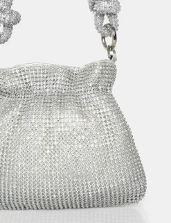 Public Desire The Lake Diamante Mini Bag Silver Shop