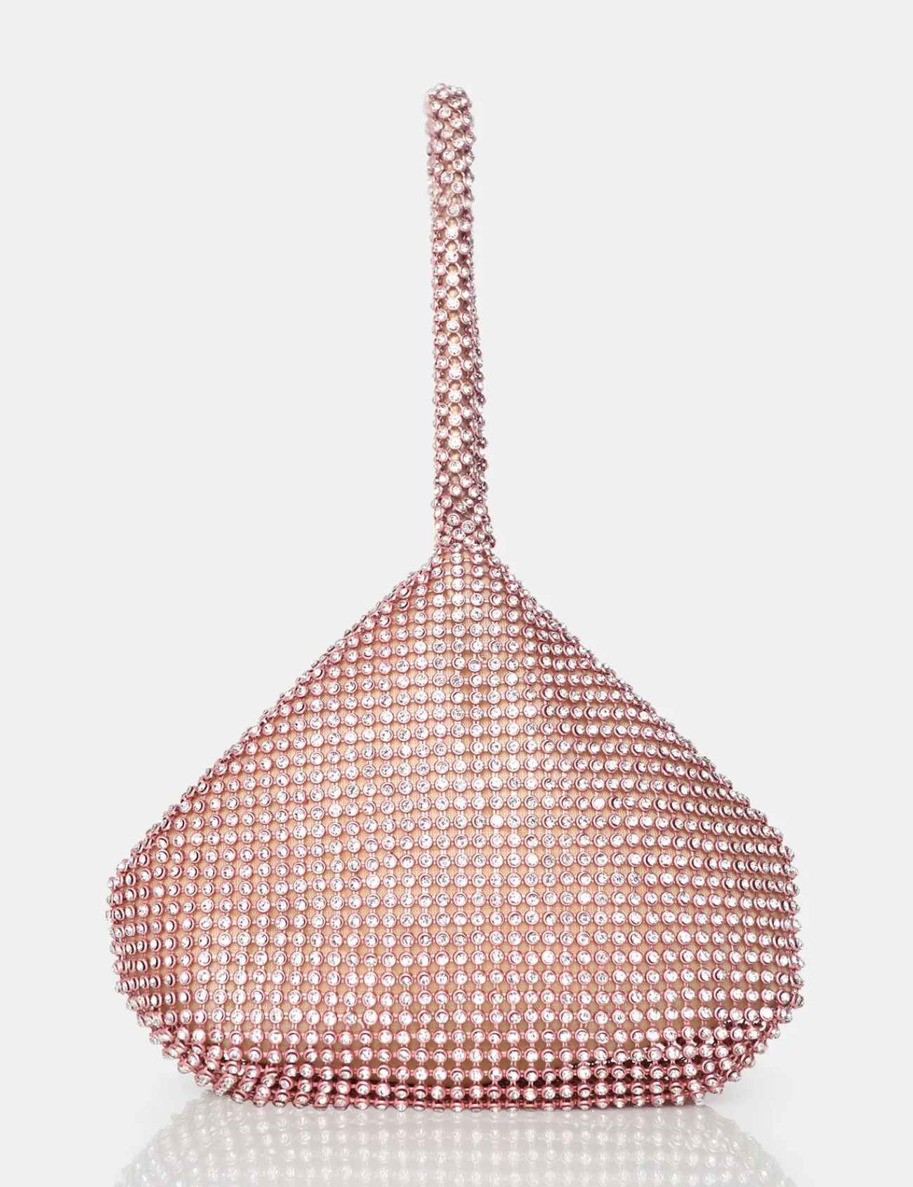 Public Desire The Lavender Diamante Mini Pouch Party Bag Champagne Hot