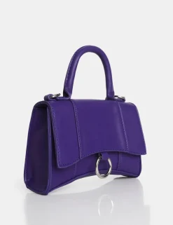 Public Desire The Luana Mini Bag Purple New