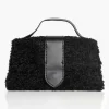 Public Desire The Mika Shearling Mini Bag Black Best