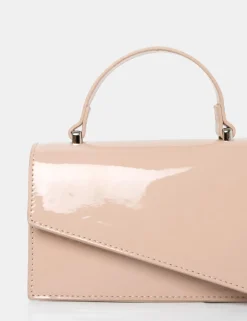 Public Desire The Penny Patent Mini Bag Nude Sale