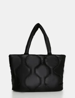 Public Desire The Rudy Nylon Tote Bag Black Clearance