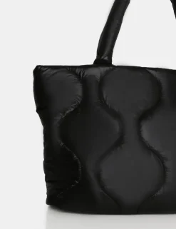 Public Desire The Rudy Nylon Tote Bag Black Clearance