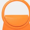 Public Desire The Top Handle Pu Circlur Handle Grab Bag Orange Discount