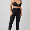 Public Desire Thick Waistband Ribbed Leggings Black Best