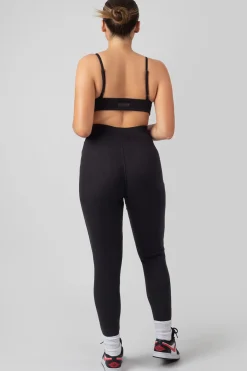 Public Desire Thick Waistband Ribbed Leggings Black Best